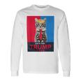 Cats For Trump 2024 For Vance Trump 2024 Long Sleeve T-Shirt Gifts ideas