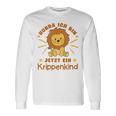 Children's Hurra Ich Bin Jetzt Ein Krippenkind Lö Langarmshirts Geschenkideen