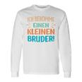 Children's Ich Bekomme Einen Kleine Bruder Ich Bekomme Einen Kleine Bru 80 Langarmshirts Geschenkideen