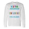 Children's Kita Abgänger 2024 Eine Legendeerlässt Das Kita Gelände Langarmshirts Geschenkideen