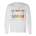 Children's Tschüss Kindergarten Hello School 2024 Kita-Absolve Langarmshirts Geschenkideen