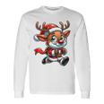 Children's Weihnachts Rentier Süß Santa Claus Langarmshirts Geschenkideen