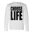 Choose Lifeintage 80S Wählen Sie Lifeintage 80Er Jahre Langarmshirts Geschenkideen