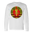 Ddr Flag Hammer And Compass Idea Langarmshirts Geschenkideen