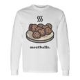Divertente Con Polpette Maglietta a maniche lunghe Ideas de regalos