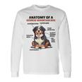 Dolci Cani Dichiarazione Anatomia Di Un Bovaro Bernese Maglietta a maniche lunghe Ideas de regalos