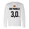 Don Promillo Sauftrikot X Malle Party Trikot Deutschland Langarmshirts Geschenkideen