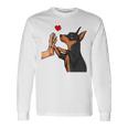 Dwarf Pinscher Liebe Miniature Pinscher Dog Holder Langarmshirts Geschenkideen