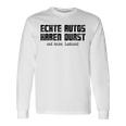 Echte Autos Haben Durst Motorschau Benzin Ps Autofan Gray Langarmshirts Geschenkideen