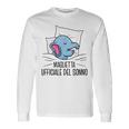 Elefante Camicia Da Notte Dormire Pigiama Maglietta a maniche lunghe Ideas de regalos