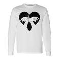 Esposas Corazón Bdsm Bondage Camiseta de manga larga Ideas de regalos
