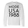 Fashion Usa 1988 Massen Tour Langarmshirts Geschenkideen