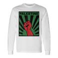 Free Palestine Propaganda-Style Palestine Fist Maglietta a maniche lunghe Ideas de regalos