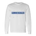 Gummersbach Handball Team Club Fan Nrw Blue Blue Langarmshirts Geschenkideen