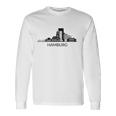 Hamburg Skyline Hamburg Love Langarmshirts Geschenkideen