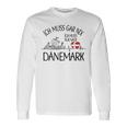 Ich Muss Gar Nix Ich Muss Nur Nach Denmark Gray S Langarmshirts Geschenkideen