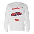 Kinder Endlich Schulkind 2024 Boy School Cone Racing Car First Day At School Langarmshirts Geschenkideen