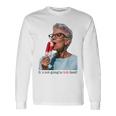 La Nonna Lecca Il Gelato La Sua Non Sta Andando A Leccarsi Maglietta a maniche lunghe Ideas de regalos
