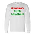 La Piccola Polpetta Della Nonna Scherzo Divertente Per La Famiglia Maglietta a maniche lunghe Ideas de regalos