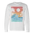 Los Angeles California Dreaming Ca Long Beach Surf Maglia A Manica Maglietta a maniche lunghe Ideas de regalos