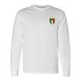 Maglia Italia Numero 9 Calcio Bandiera Calcio Nine Maglietta a maniche lunghe Ideas de regalos
