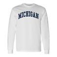 Michigan Throwback Classic Long Sleeve T-Shirt Gifts ideas