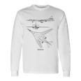 Militare Aircraft Tupolev Tu-160 PilotUsaf Maglietta a maniche lunghe Ideas de regalos