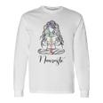 Namaste Chakra Meditation Yogi Mudra Lotus Regalo Yoga Maglietta a maniche lunghe Ideas de regalos