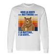 Odio La Gente Mattiniera E La Mattina E La Gente Orso Maglietta a maniche lunghe Ideas de regalos