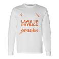 Physics Science Nerd Physics Langarmshirts Geschenkideen