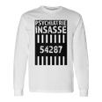 Psychiatrie Insasse 54287 Kostüm Knast Gefängnis Langarmshirts Geschenkideen