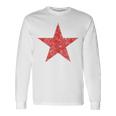 Red Star Intage Unione Sovietica Rivoluzione Cccp Maglietta a maniche lunghe Ideas de regalos