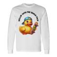 Rollin' With The Quack Pack Papera Skateboard Maglietta a maniche lunghe Ideas de regalos