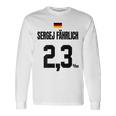 Sergej Fährlich Sauftrikot X Malle Party Trikot Deutschland Langarmshirts Geschenkideen