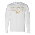 Shaolin Kung Fu Martial Arts Workout Langarmshirts Geschenkideen