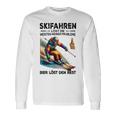 Skifahren Löst Die Meisten Meiner Probleme Bier Löst Langarmshirts Geschenkideen