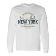 Stati Uniti Retro Styleintage New York Maglietta a maniche lunghe Ideas de regalos