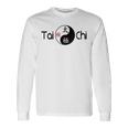 Tai Chi Chuan Chinese Martial Arts Yin Yang Maglietta a maniche lunghe Ideas de regalos