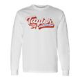 Taylor For President 2024 Taylor First Name For Men Long Sleeve T-Shirt Gifts ideas