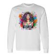 Unordentliches Haar Ist Egal Es Ist Holi Festival Of Colors Langarmshirts Geschenkideen