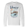 Venice Italy Enice Italiaintage Langarmshirts Geschenkideen