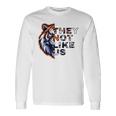 They Not Like Us Tigers Long Sleeve T-Shirt Gifts ideas