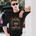 70 Anni 70 Compleanno Uomo Donna Perfezioneintage 1954 Maglietta a maniche lunghe Regalos para él