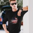 American Flag Usa America Langarmshirts Geschenke für Ihn