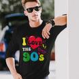 Annees 90 Deguisement Costume Rétro Années 90 T-shirt à manches longues Cadeaux pour lui