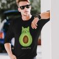 Avocato Cute Cat Avocadoegan Avogato Langarmshirts Geschenke für Ihn