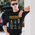 Bicicletta Cose Faccio Nel Mio Tempo Libero Ciclismo Regalo Maglietta a maniche lunghe Regalos para él