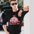 Blobfisch Nö Einfach Nö Blobfish Langarmshirts Geschenke für Ihn