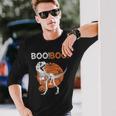 Boh Boh Dolcetto O Scherzetto Divertente Costume Di Maglietta a maniche lunghe Regalos para él