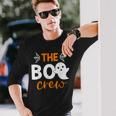The Boo Crew Matching Halloween Family Pajamas Long Sleeve T-Shirt Gifts for Him